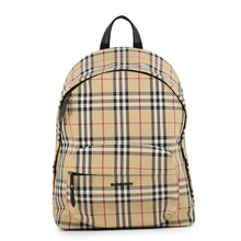 将图像加载到图库查看器中，BURBERRY Vintage Check Backpack Beige8069749 Canvas
