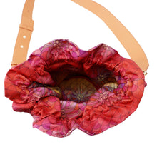 Load image into Gallery viewer, BVLGARI Serpenti Forever Bucket Bag Orange Calf Leather Rattan
