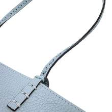 将图像加载到图库查看器中，FENDI Selleria Roll Tote Light Blue8BH428 Leather Size Medium
