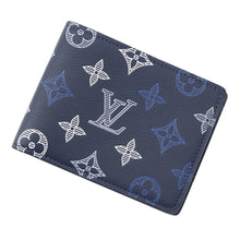 将图像加载到图库查看器中，LOUIS VUITTON Portefeuille Multiple Navy BlueM29137 Monogram Shadow
