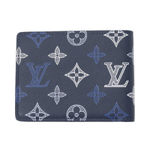 将图像加载到图库查看器中，LOUIS VUITTON Portefeuille Multiple Navy BlueM29137 Monogram Shadow
