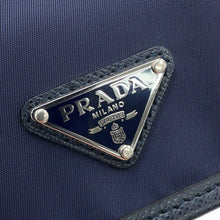Load image into Gallery viewer, PRADA Re-Nylon Triangle Smartphone Case with Logo Navy2ZH109_2DMH_F0008 Nylon Leather
