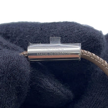 Load image into Gallery viewer, HERMES Mon Petit Kelly Fringe Necklace Etoupe/Craie Swift Leather
