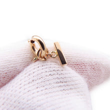 Load image into Gallery viewer, TIFFANY&amp;Co. T Smile Necklace Size Medium74957218 18K Pink Gold
