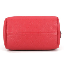 将图像加载到图库查看器中，LOUIS VUITTON Speedy Bandouliere scarletM44145 Monogram Empreinte Leather Size 25
