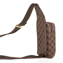 将图像加载到图库查看器中，LOUIS VUITTON Geronimos BrownN51994 Damier Ebene Canvas
