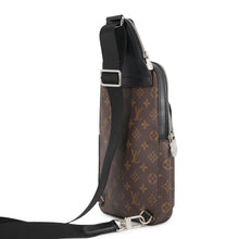 将图像加载到图库查看器中，LOUIS VUITTON Avenue Sling Bag NoirM46327 Monogram Macassar Canvas
