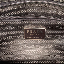 将图像加载到图库查看器中，PRADA Shoulder Bag Beige/Khaki Canvas
