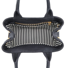 将图像加载到图库查看器中，PRADA Canapa 2WAY Handbag Black/White1BG439_ZKI_F0N12_V_ROO Canvas
