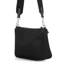 将图像加载到图库查看器中，PRADA Re-Nylon Shoulder Bag Black2VH113_2DMH_F0002_V_XOP Nylon Saffiano LeatherLeather
