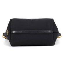 Load image into Gallery viewer, PRADA Logo Jacquard Handbag Black1BA579 Canvas Leather
