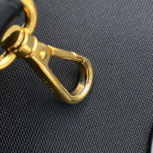 Load image into Gallery viewer, PRADA Logo Jacquard Handbag Black1BA579 Canvas Leather
