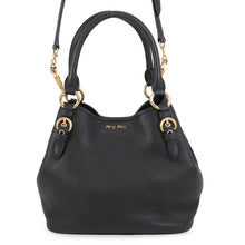 Load image into Gallery viewer, MIUMIU 2wayBag Black5BE886 Leather
