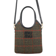 Load image into Gallery viewer, MIUMIU Ivy Bag Green/Black/Multicolor5BA281 Fabric Leather Size Mini
