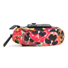 Load image into Gallery viewer, LOEWE Pansy Round Bumbag - Joe Brainard Collaboration Black/MulticolorB664A35X01 1489 Nylon Leather Size Small
