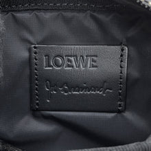 Load image into Gallery viewer, LOEWE Pansy Round Bumbag - Joe Brainard Collaboration Black/MulticolorB664A35X01 1489 Nylon Leather Size Small
