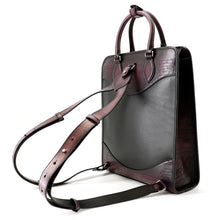 Load image into Gallery viewer, Berluti Premier Jules Backpack Purple scritto leather

