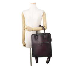 Load image into Gallery viewer, Berluti Premier Jules Backpack Purple scritto leather
