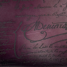 Load image into Gallery viewer, Berluti Premier Jules Backpack Purple scritto leather
