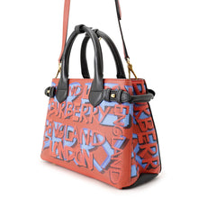 将图像加载到图库查看器中，BURBERRY Graffiti 2WAYBag Red/Multicolor Leather

