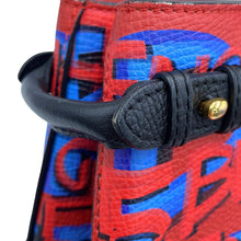 将图像加载到图库查看器中，BURBERRY Graffiti 2WAYBag Red/Multicolor Leather
