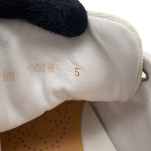 Load image into Gallery viewer, LOUIS VUITTON Sneakers Black/White/Silver Leather Canvas Size 5
