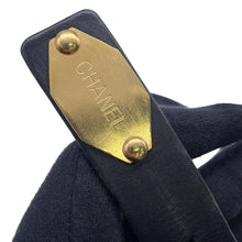 将图像加载到图库查看器中，CHANEL Belt with Bag Charm Size 70 Black Leather
