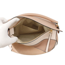 Load image into Gallery viewer, LOEWE Puzzle bag Jasmin Flower/Pink Calf Leather suede Size Medium
