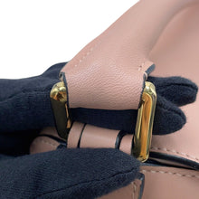 Load image into Gallery viewer, LOEWE Puzzle bag Jasmin Flower/Pink Calf Leather suede Size Medium
