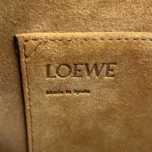 将图像加载到图库查看器中，LOEWE Gate Shoulder Pink/Brown Soft Calf Leather Size Small
