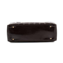Load image into Gallery viewer, CHANEL CC Logo Chocolate Bar tote Brown Patent Leather
