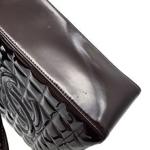 Load image into Gallery viewer, CHANEL CC Logo Chocolate Bar tote Brown Patent Leather
