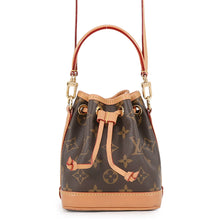 将图像加载到图库查看器中，LOUIS VUITTON Nano Noe BrownM81266 Monogram
