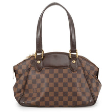 将图像加载到图库查看器中，LOUIS VUITTON Verona RedN41117 Damier Ebene Canvas Size PM
