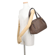 将图像加载到图库查看器中，LOUIS VUITTON Belem RedN51174 Damier Ebene Canvas Size MM
