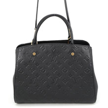 Load image into Gallery viewer, LOUIS VUITTON Montaigne NoirM41048 Monogram Empreinte Leather Size MM
