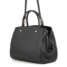 Load image into Gallery viewer, LOUIS VUITTON Montaigne NoirM41048 Monogram Empreinte Leather Size MM
