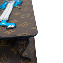 将图像加载到图库查看器中，LOUIS VUITTON Sac Plat LV Friends NoirM45667 Monogram / Solar Powered Ray
