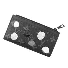 Load image into Gallery viewer, LOUIS VUITTON LV × YK Coin Card Holder NoirM81930 Monogram Eclipse
