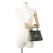 Load image into Gallery viewer, Delvaux Brillon 2-way Shoulder Green/KhakiAA0406 Leather Size Mini
