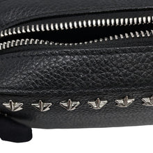Load image into Gallery viewer, JIMMY CHOO Star Studded Camera Bag Black Leather
