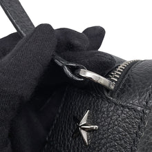 Load image into Gallery viewer, JIMMY CHOO Star Studded Camera Bag Black Leather
