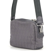 将图像加载到图库查看器中，Christian Louboutin ZIP N FLAP Shoulder Bag Smokey1245217I542 Canvas Leather
