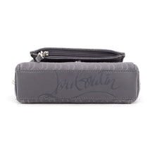 将图像加载到图库查看器中，Christian Louboutin ZIP N FLAP Shoulder Bag Smokey1245217I542 Canvas Leather
