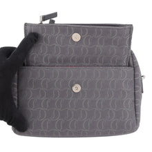 将图像加载到图库查看器中，Christian Louboutin ZIP N FLAP Shoulder Bag Smokey1245217I542 Canvas Leather
