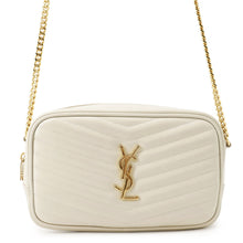 Load image into Gallery viewer, SAINT LAURENT PARIS Lou Shoulder Bag Ivory748849 Leather Size Mini

