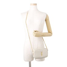 Load image into Gallery viewer, SAINT LAURENT PARIS Lou Shoulder Bag Ivory748849 Leather Size Mini
