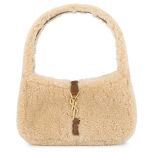 Load image into Gallery viewer, SAINT LAURENT PARIS LE 5 A7 Hobo Brown760375 Shearling Leather Size Mini
