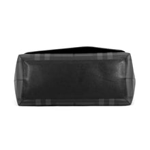 将图像加载到图库查看器中，BURBERRY Nova Check Messenger Bag Black/Multicolor4074998 PVC Leather
