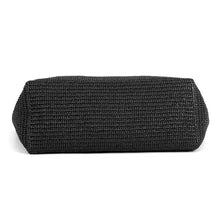 将图像加载到图库查看器中，SAINT LAURENT PARIS Tote Bag Black756269 Raffia
